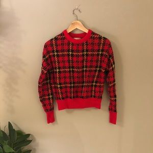 Scotch tape pattern - crew neck sweater